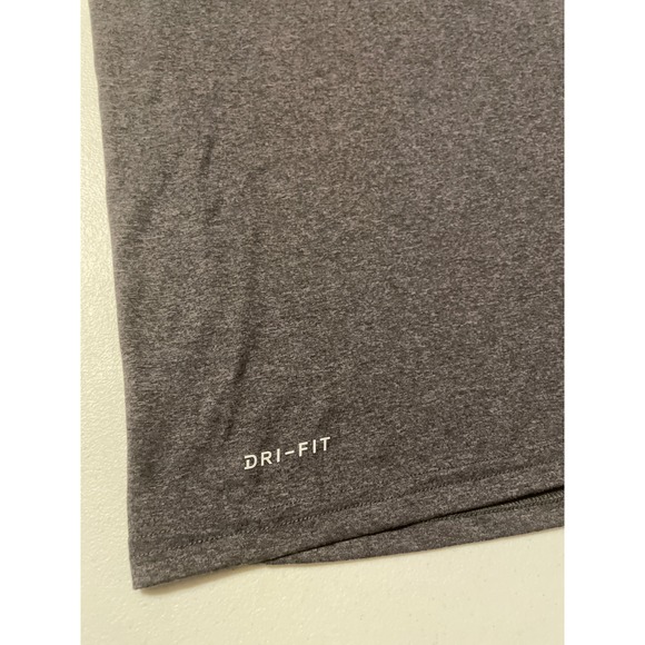 Nike Oklahoma Sooners OU Dri-FIT Shirt Mens XL Gray Heather Athletic AH9223-071 - Picture 3 of 8